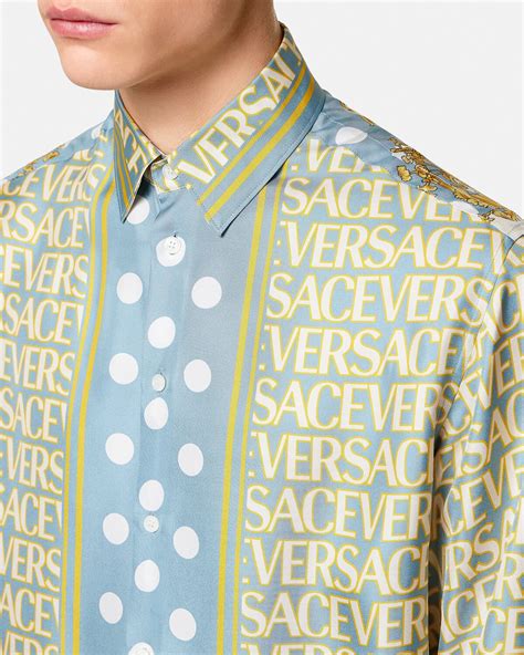 versace dress shirt women's|versace dress shirts for men.